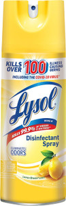 Lysol Disinfecting and Deodorizing, Lemon Breeze, 12.5oz