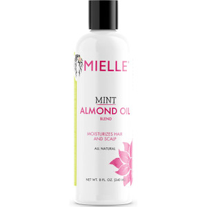 MIELLE MINT ALMOND OIL, 8 OZ