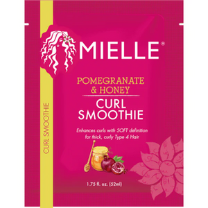 MIELLE CURL SMOOTHIE POMEGRANATE & HONEY, 1.75 oz