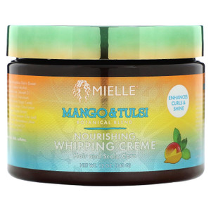 Mielle Nourishing Whipping Creme Mango & Tulsi, 12 Oz