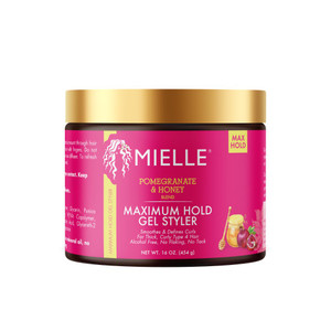 MIELLE Pomegranate & Honey Maximum Hold Gel Styler, 16 OZ