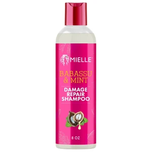 Mielle Organics Babassu & Mint Damage Repair Hair Shampoo, 8 oz
