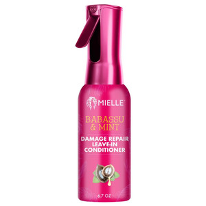 Mielle Organics Babassu & Mint Damage Repair Leave-In Conditioner, 6.7 OZ
