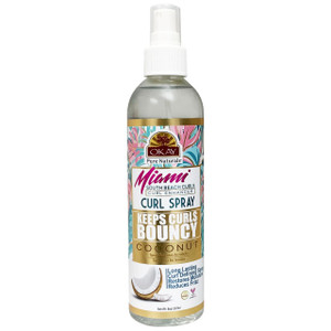 OKAY Miami South Beach Curls Curl Enhancer Spray, 8 oz