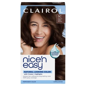 Clairol Permanent Hair Dye, 5C Medium Cool Brown