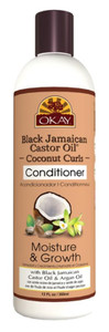 Okay Conditioner Coconut Curls 12Oz Black Jamaican Castor Oil Okay Conditioner Coconut Curls 12Oz Black Jamaican Castor Oil