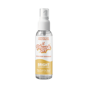 Phunk Off Whole Body Deodorant Spray Bright, 4 OZ