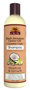 Okay Shampoo Coconut Curls 12Oz Black Jamaican Castor Oil Okay Shampoo Coconut Curls 12Oz Black Jamaican Castor Oil
