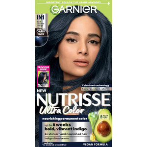 Garnier Nutrisse Hair Color,  IN1 Dark Intense Indigo