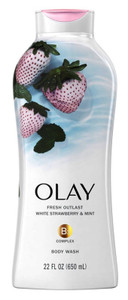 Olay Body Wash Fresh Cooling Strawberry & Mint 22Oz Olay Body Wash Fresh Cooling Strawberry & Mint 22Oz
