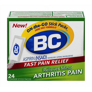 BC Aspirin Headache Powder, 24count