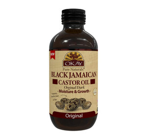 Black Jamaican Castor Oil Original Dark by Okay for Unisex, 4 oz