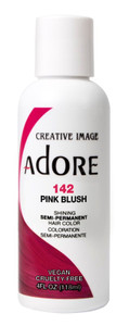 Adore Semi-Permanent Haircolor #142 Pink Blush 4Oz Adore Semi-Permanent Haircolor #142 Pink Blush 4Oz