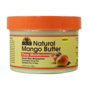 Okay 100% Natural Smooth Mango Butter, 7 Oz
