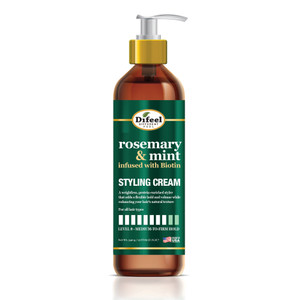 Difeel Rosemary and Mint Biotin Styling Cream, 12 oz.
