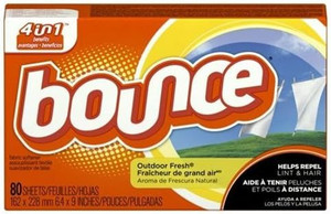 Bounce Outdoor Fresh Scent Fabric Softener Sheets, 80count