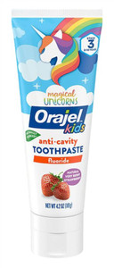 Orajel Kids Toothpaste Magical Unicorns Strawberry 4.2Oz Orajel Kids Toothpaste Magical Unicorns Strawberry 4.2Oz