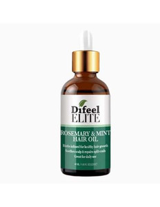 Difeel Elite Hair Oil - Rosemary & Mint Hair Oil, 1.65 oz