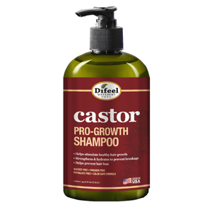 Difeel Castor Pro-Growth Shampoo, 12 oz