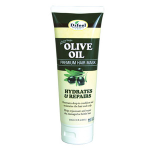 Difeel Olive Oil Premium Hair Mask Hydrates& Repairs, 8 oz