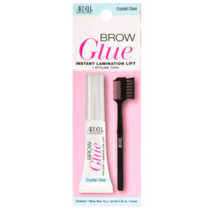 Ardell Brow Glue Crystal Clear Instant Lamination Brow Gel, 2 OZ
