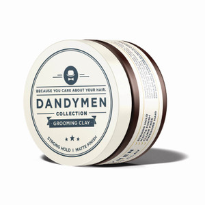 Dandymen Grooming Clay Strong Hold, 3.4 oz