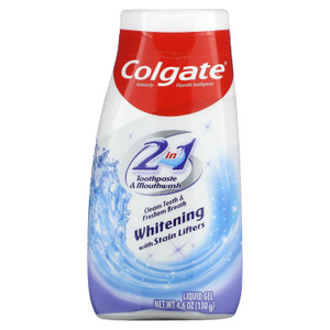 Colgate 2-in-1 Whitening with Stain Lifters, 4.6oz