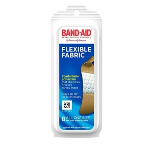 Band-aid Flex Fabric Travel Pack, 8count
