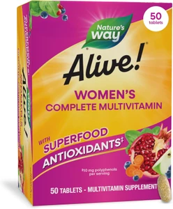 Nature's Way Alive Multivitamin, 50count