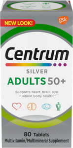 Centrum Silver Multivitamin, 80count
