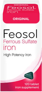 Feosol Original Ferrous Sulfate, 120count