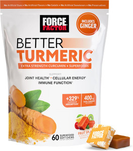 Force Factor Better Turmeric Supplement, 60count