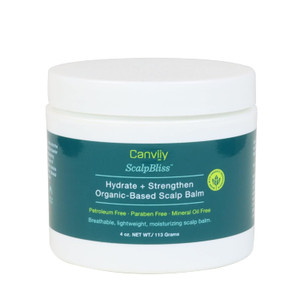 Canviiy ScalpBliss Hydrate + Strengthen Organic-Based Scalp Balm, 4 OZ