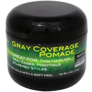 Weave Aide Gray Coverage Pomade, Black 4 oz