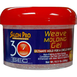 Salon Pro 30 Sec Weave Molding Gel, 10.5 OZ