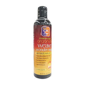Salon Pro 30 Sec Moroccan Argan Oil Weave Wonder Wrap Dark, 8 OZ