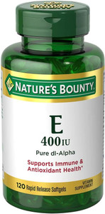 Nature's Bounty E-400 IU Softgels, 120count
