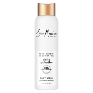 SheaMoisture Hydrating Liquid Body Wash for Women Virgin Coconut Oil, 18 oz