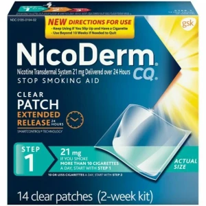 NicoDerm Clear Patches,  14count