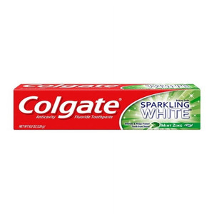COLGATE SPRK WHTE MNT ZING, 8 OZ