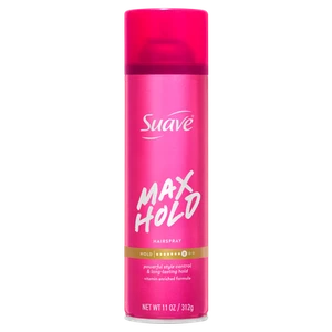 Suave Max Hold Aerosol Hairspray, 11 OZ