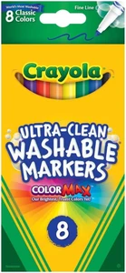Crayola Ultra-Clean Washable Markers, Color Max