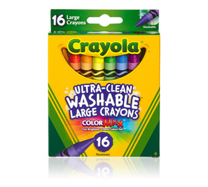 Crayola Kid's First Large Washable Crayons, 16 count