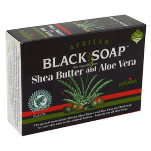 Madina African Shea Butter And Aloe Vera Soap, 3.5 Oz