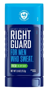Right Guard, Sport Fresh Deodorant, 2.6 OZ