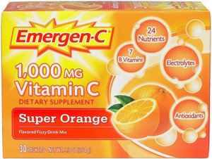 Emergen-C Super Orange Vitamin C, 30count