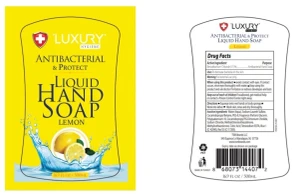 Luxury Hygiene Liquid Hand Soap Lemon, 16.9oz