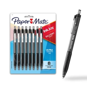 Paper Mate Ink Joy Ballpoint Pens, 8count