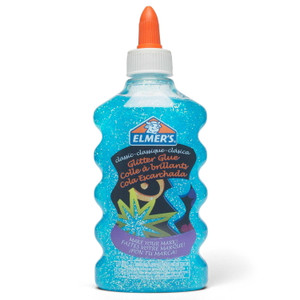 Elmer's Liquid Glitter Glue Washable Blue, 6oz