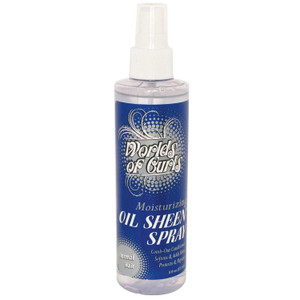 World Of Curls Comb Out And Oil Sheen Moisturizer Regular, 8 Oz